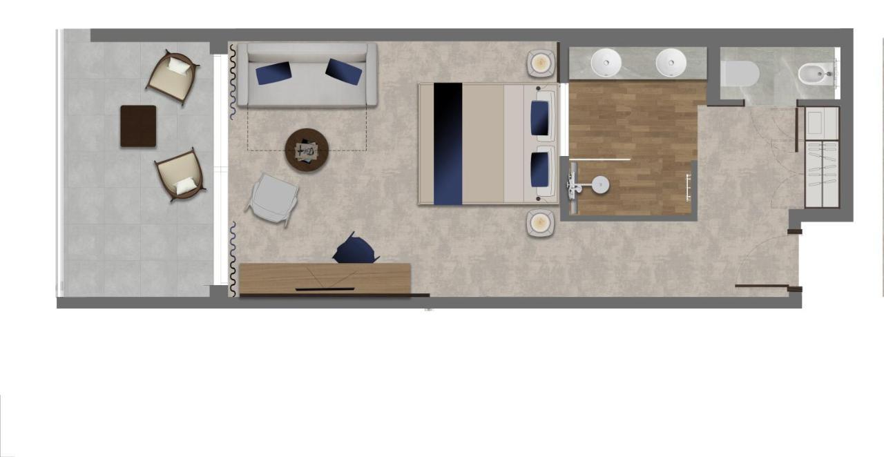 Deluxe Double or Twin Room Balcony Side Sea View